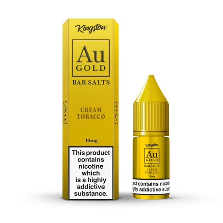 Kingston - AU gold Salts - Cream Tobacco - 10ml 