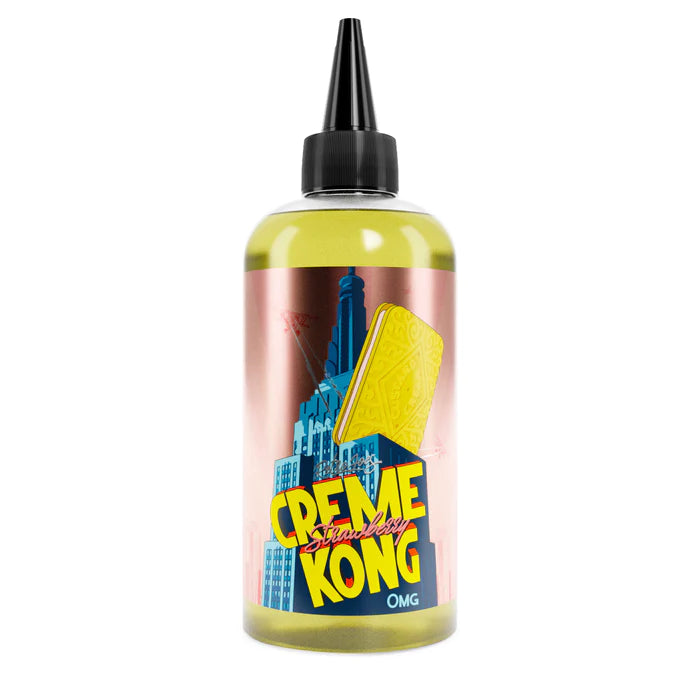 Joes Juice - Creme Kong - Strawberry Creme -  200ml - 0mg 
