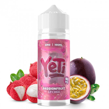 Yeti Defrosted - Passionfruit Lychee No Ice - 100ml - 0mg 