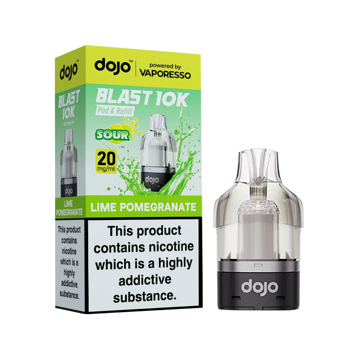 Vaporesso - Dojo Blast 10k - Prefilled Pods 