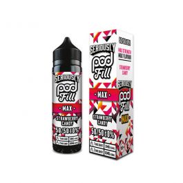 Seriously Pod Fill Max- Strawberry Candy 50ML 0MG 50/50 