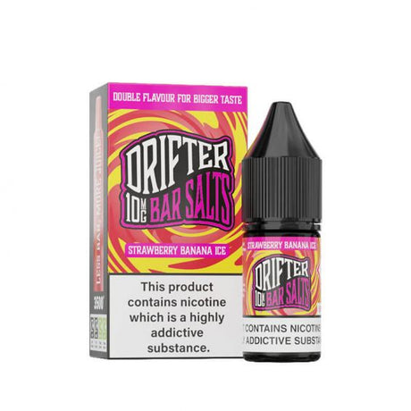 Drifter Bar Salt  - Nic Salt Strawberry Banana Ice 10ML 