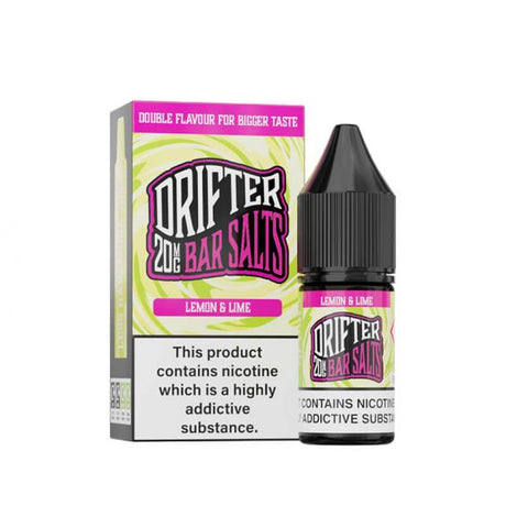 Drifter Bar Salt  - Nic Salt  Lemon And Lime 10ML 