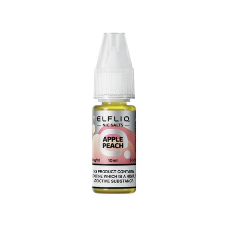 Elfliq - Apple Peach - Salts - 10ML - My Vape Store UK