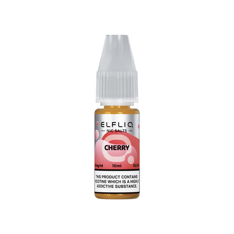 Elfliq - Cherry - Salts - 10ML - My Vape Store UK