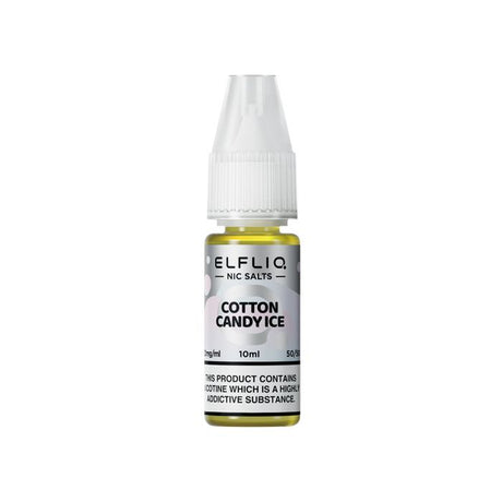 Elfliq - Cotton Candy Ice - Salts - 10ML - My Vape Store UK