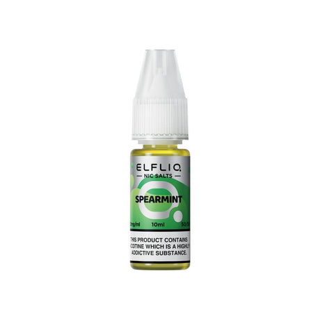 Elfliq - Spearmint - Salts - 10ML - My Vape Store UK