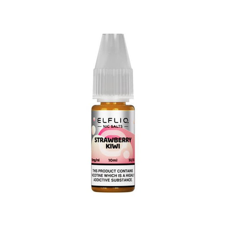 Elfliq - Strawberry Kiwi - Salts - 10ML - My Vape Store UK