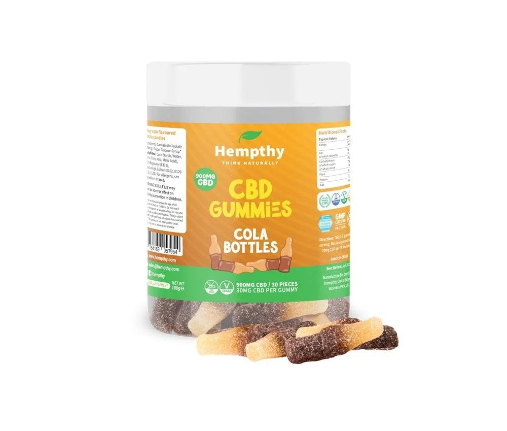 Hempthy - Gummy Tubs x30 pieces - 900mg -