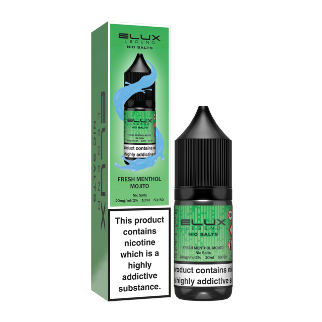 Elux - Legend - Salts - Fresh Menthol Mojito - My Vape Store UK