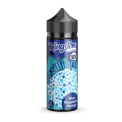 Kingston Gazillions Blue Raspberry 0MG 100ML 50/50 