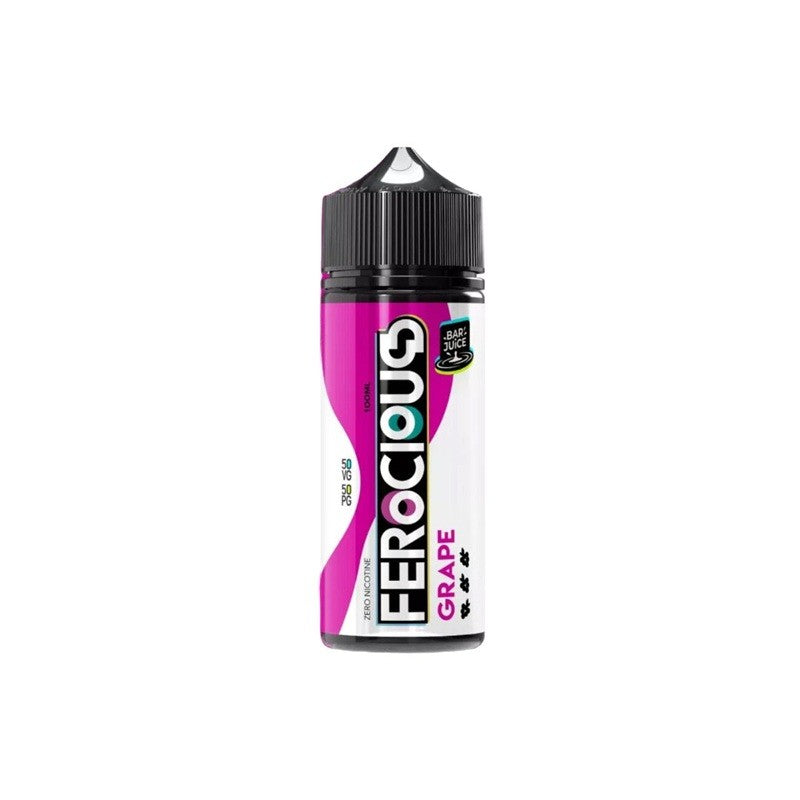 Ferocious Bar Juice - Grape - 0mg 100ml 
