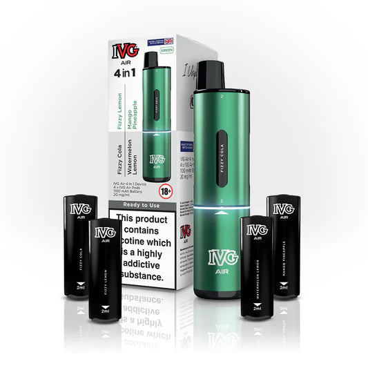 IVG - Air - 4 in 1 - Rechargeable Disposable Vape 