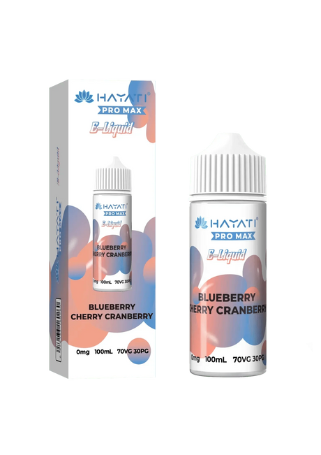 Hayati Pro Max - Blueberry Cherry Cranberry - 0mg 100ml 