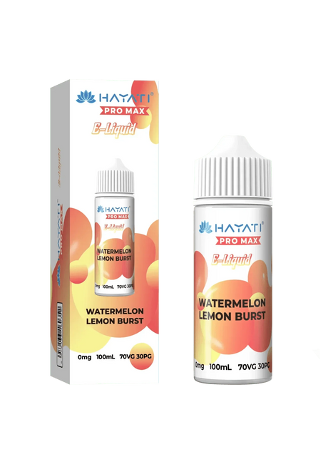 Hayati Pro Max - Watermelon Lemon Burst - 0mg 100ml 