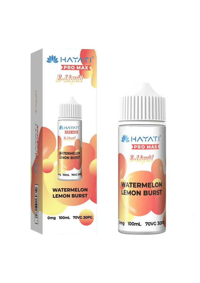 Hayati Pro Max - Watermelon Lemon Burst - 0mg 100ml 