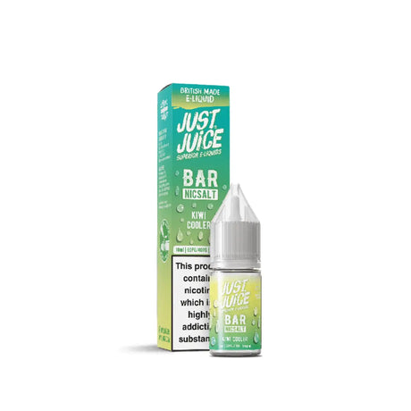 Just Juice Bar Juice - Kiwi Cooler - Nic Salt - 10ml 