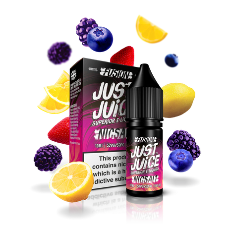 Just Juice - Fusions Berry Burst & Lemonade -  Nic Salt - 10ml 