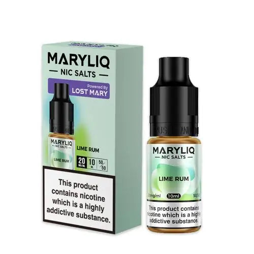 Maryliq - Lime Rum - Salts - 10ML 