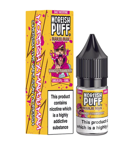 Moreish Puff -  Manju Man - Mango Strawberry - Nic Salt 