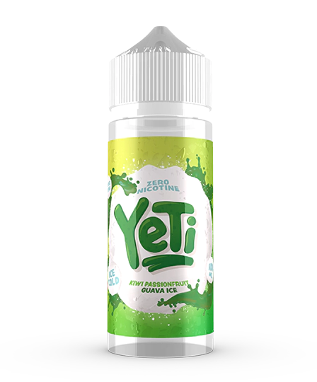 Yeti - kiwi - Passionfruit - Guava 100ml - My Vape Store UK