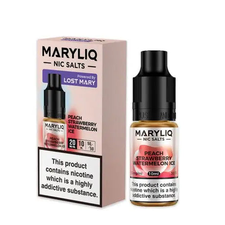 Maryliq - Peach Strawberry Watermelon - Salts - 10ML 
