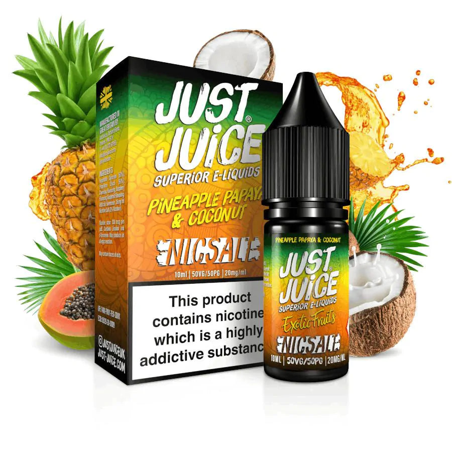 Just Juice Iconic - Pineapple, Papaya & Coconut - Nic Salt 