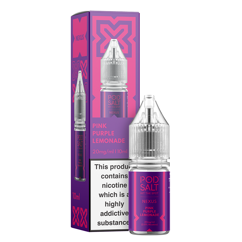 Pink Purple Lemonade By Nexus Pod Salt 10ml 