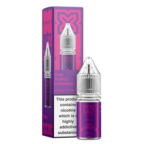 Pink Purple Lemonade By Nexus Pod Salt 10ml 
