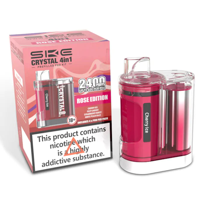 SKE Crystal - 4in1 - 2400 Puff - Pre-filled Vape Kit 