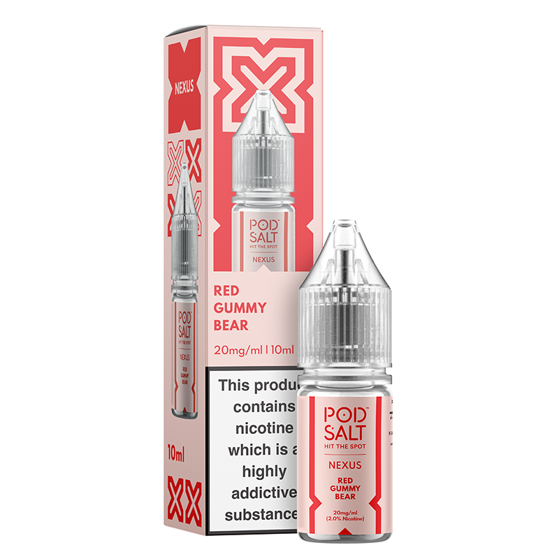 Nexus Pod Salt 10ML Red Gummy Bear 