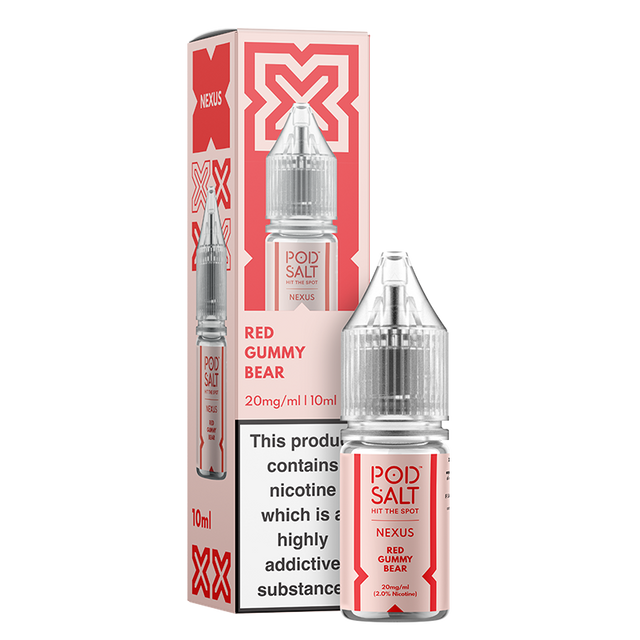 Nexus Pod Salt 10ML Red Gummy Bear 