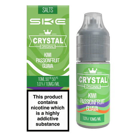 SKE Crystal Original Salt Kiwi Passionfruit Guava 10ML 