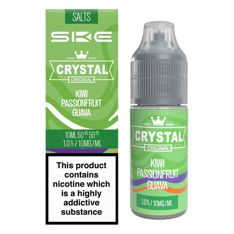 SKE Crystal Original Salt Kiwi Passionfruit Guava 10ML 