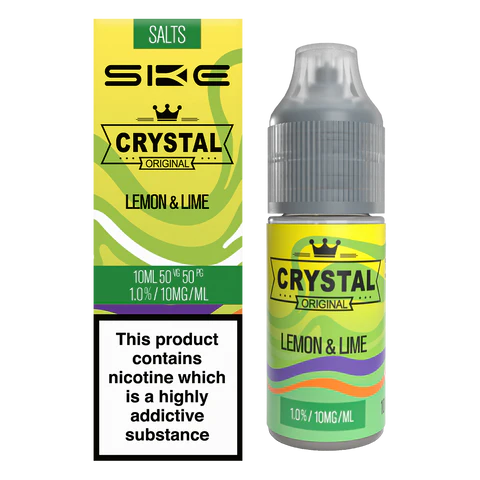 SKE Crystal Original Salt Lemon & Lime 10ML 