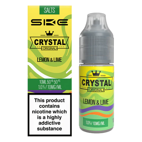 SKE Crystal Original Salt Lemon & Lime 10ML 