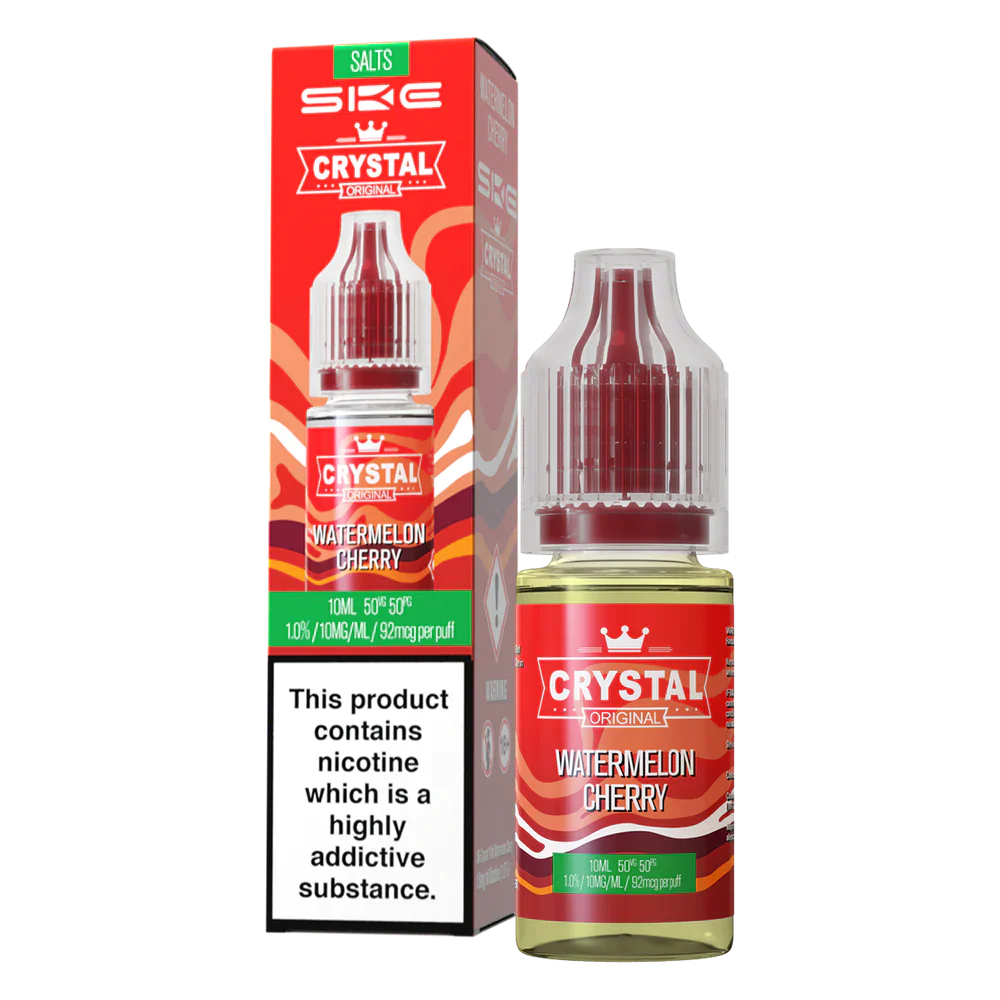 SKE Crystal V2 - Watermelon Cherry - Nic Salt - 10ml 