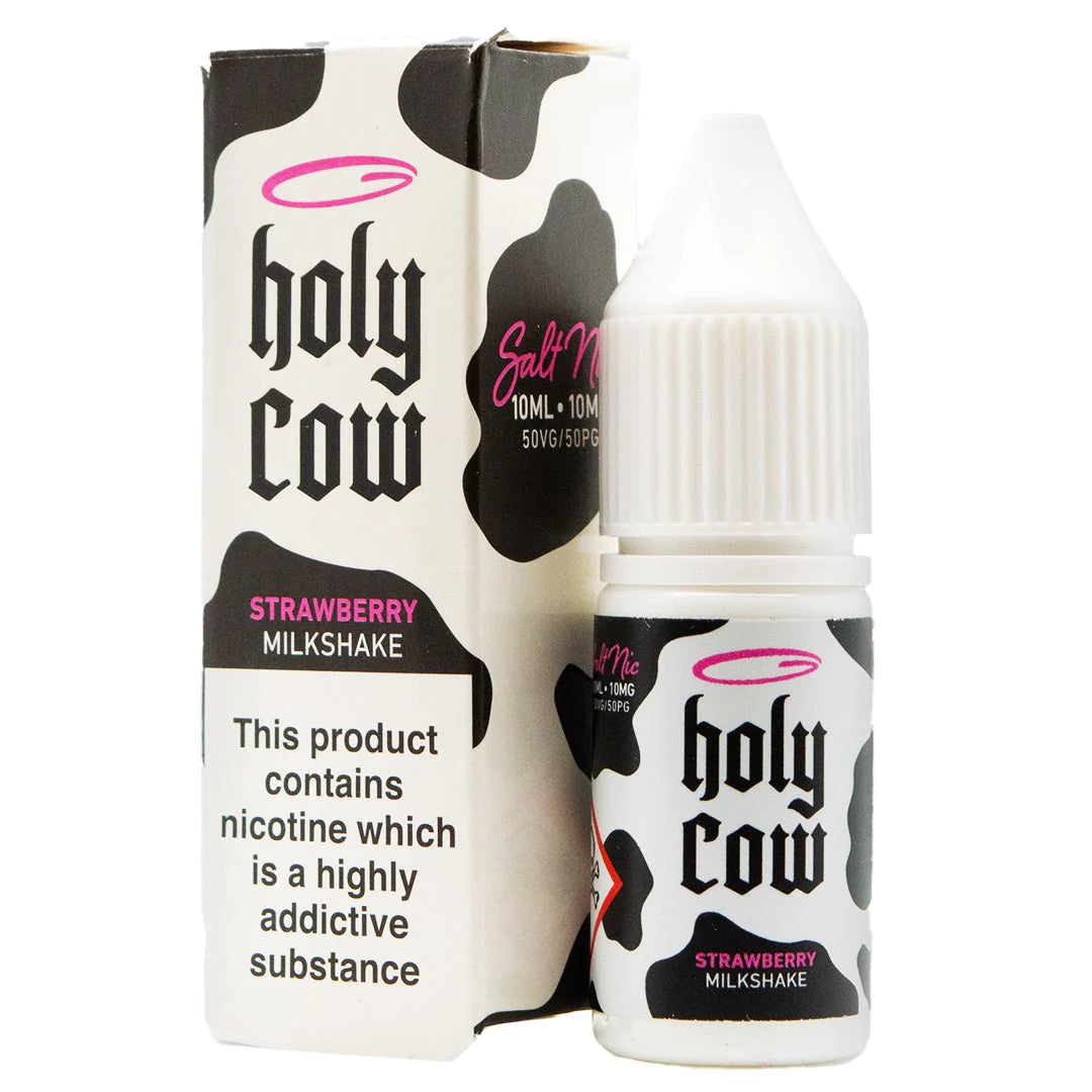 Holy Cow - Strawberry Milkshake 10ml Nic Salt 