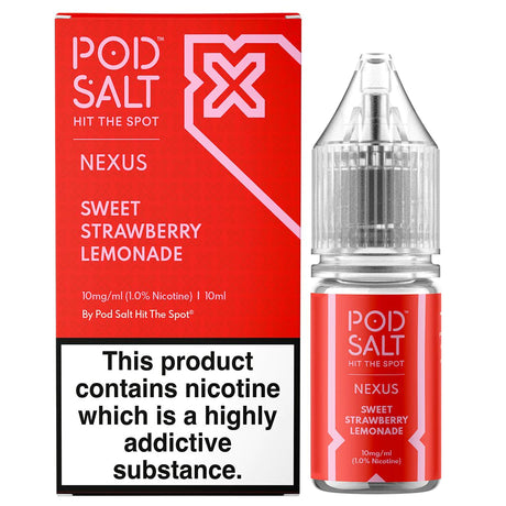 Nexus Sweet Strawberry Lemonade 10ML Nic Salt 