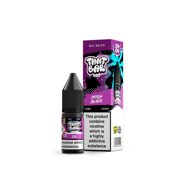 That Bar Juice - Pitch Black - Salts - 10ml 