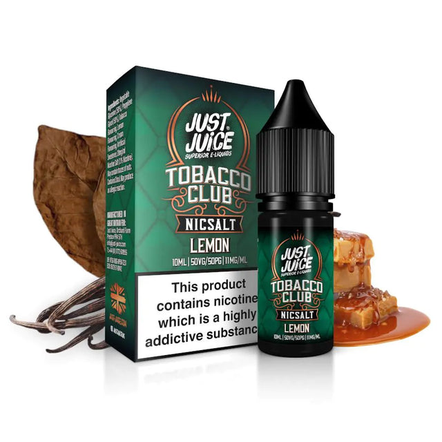 Just Juice - Lemon Tobacco - Nic Salt - 10ml 