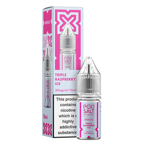 Nexus Pod Salt  10ml Triple Raspberry Ice 