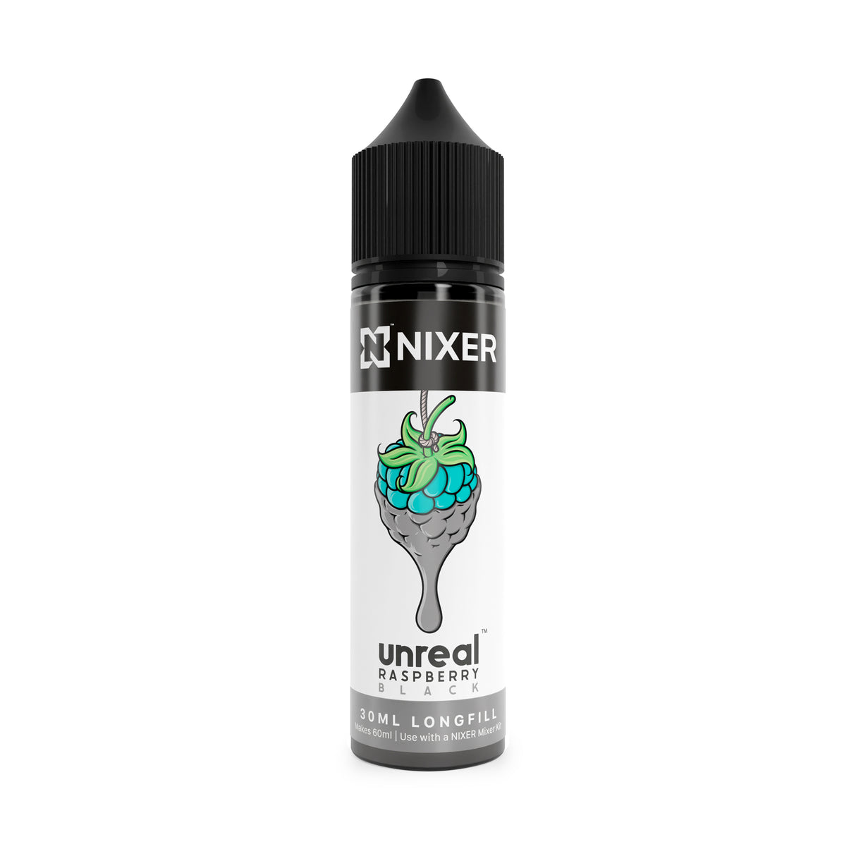 Nixer - Unreal Raspberry - Black - 30ml Longfill