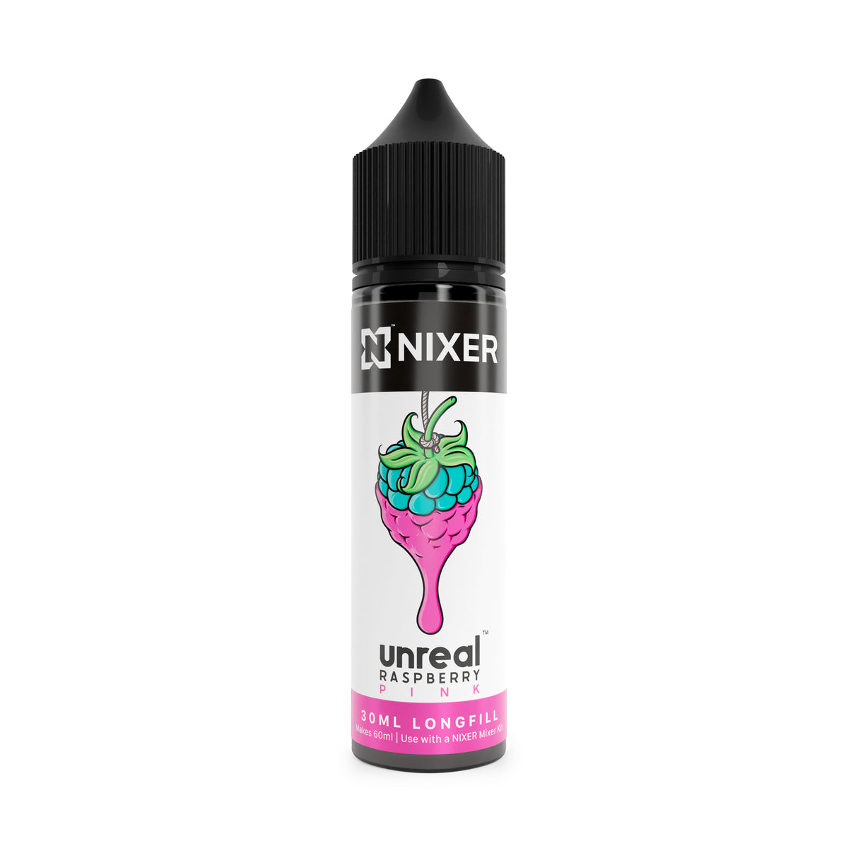 Nixer - Unreal Raspberry - Pink - 30ml Longfill