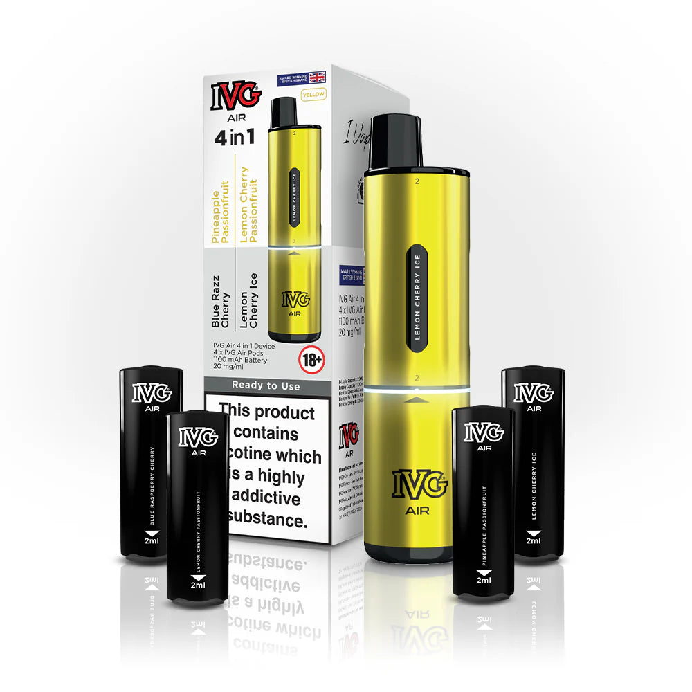 IVG - Air - 4 in 1 - Rechargeable Disposable Vape 