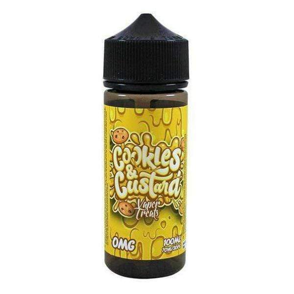 Vaper Treats - Cookie Custard 100ml Shortfill - My Vape Store