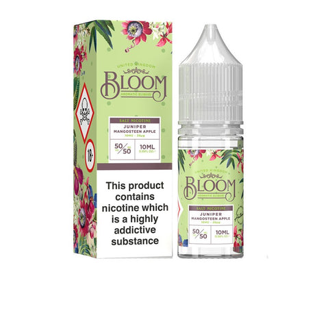 Bloom - Juniper Mangosteen, Apple - Nic Salt - 10ml - My Vape Store