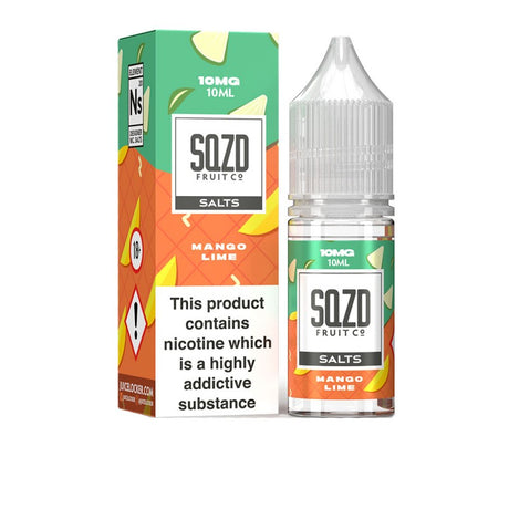 SQZD - Mango Lime - Nic Salt - 10ml - My Vape Store