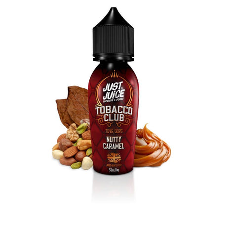 Just Juice - Nutty Caramel Tobacco - 50ml - My Vape Store UK