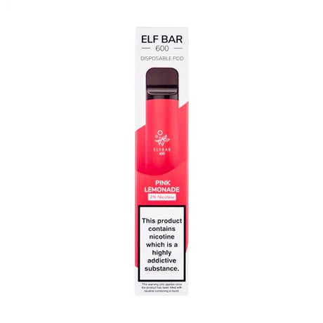 Elf Bar 600 - Disposable Device (All Flavours) - 20mg - My Vape Store UK